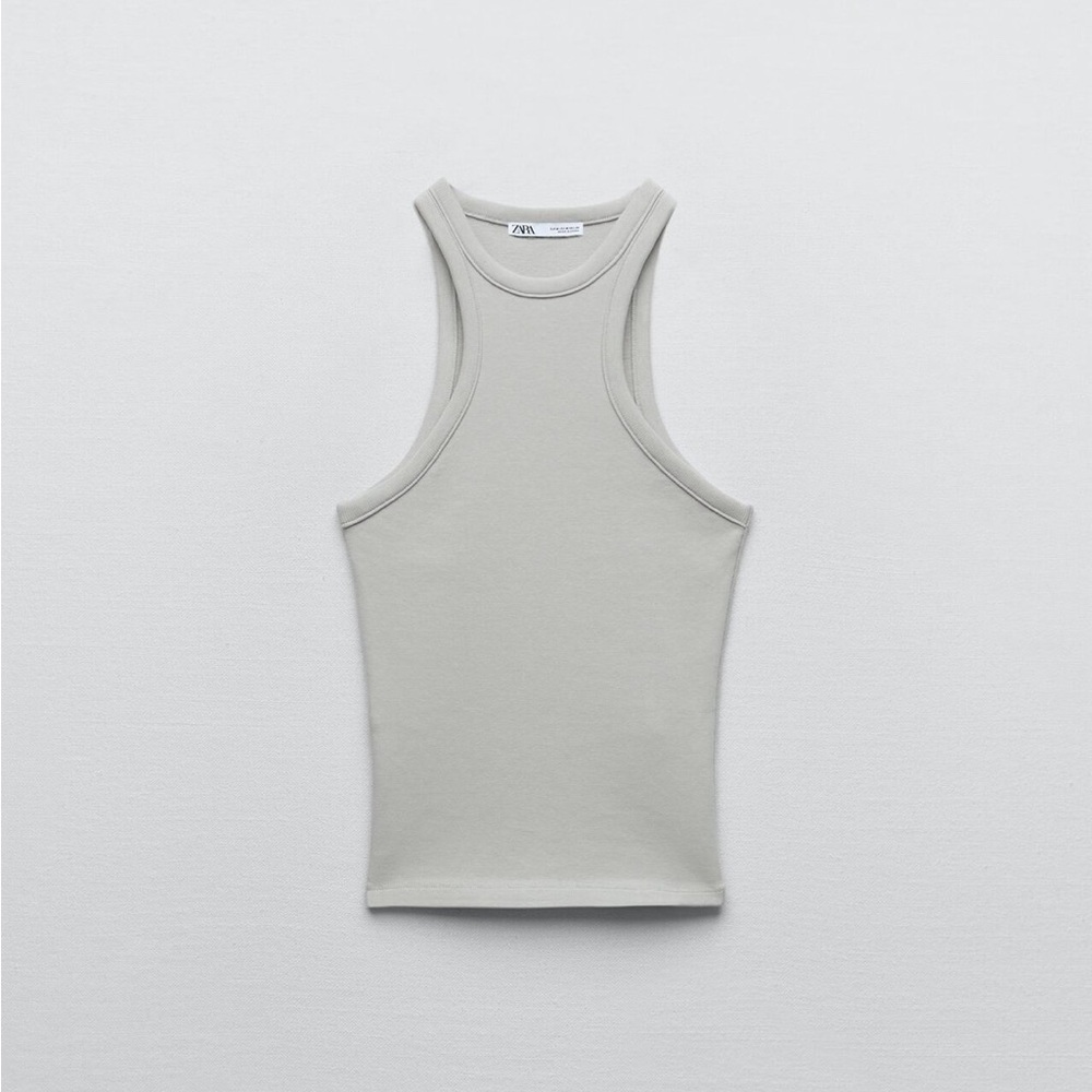 ZARA Ribbed top